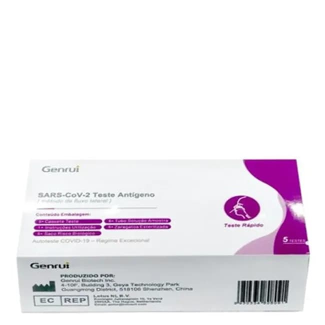 Sars-Cov-2 Rapid Ag Teste Nasalx5 At