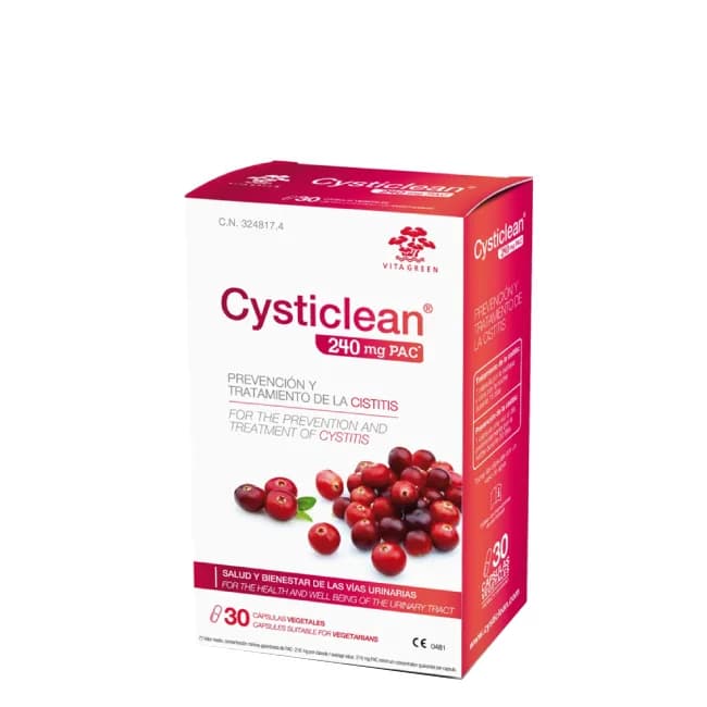 Cysticlean 240Mg Pac Caps X30