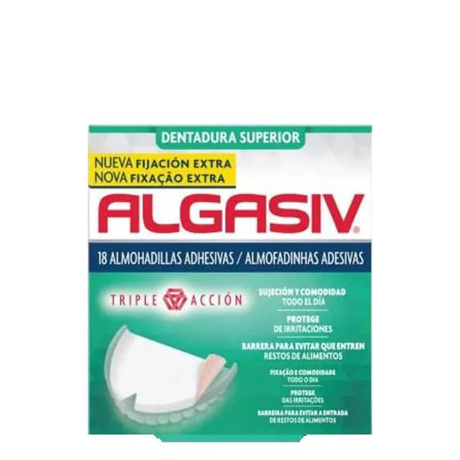 Algasiv Almofad Adesivas Dent Sup X18