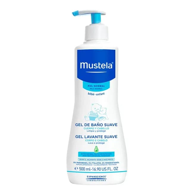 Mustela Pn Gel Lav Bebe 500Ml