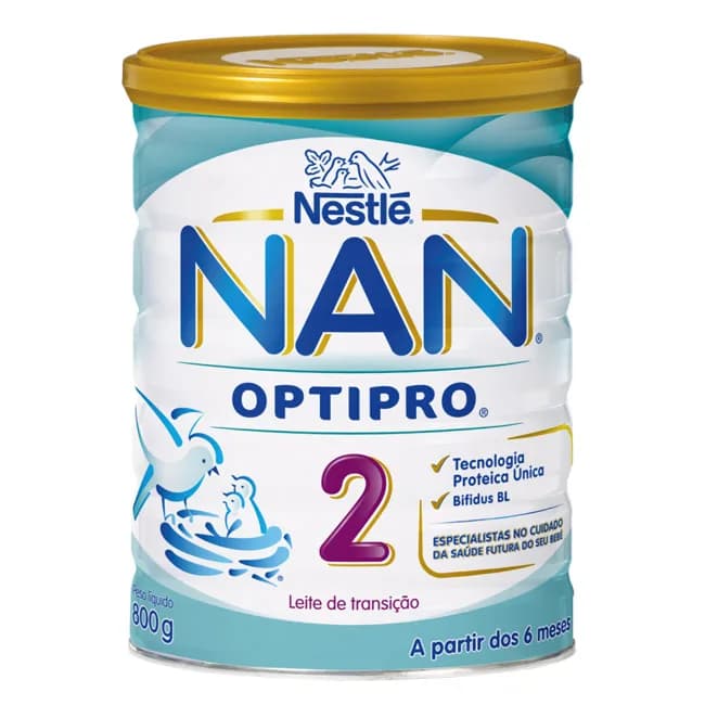 NAN Optipro 2 Leite Transicao 800G 6M+