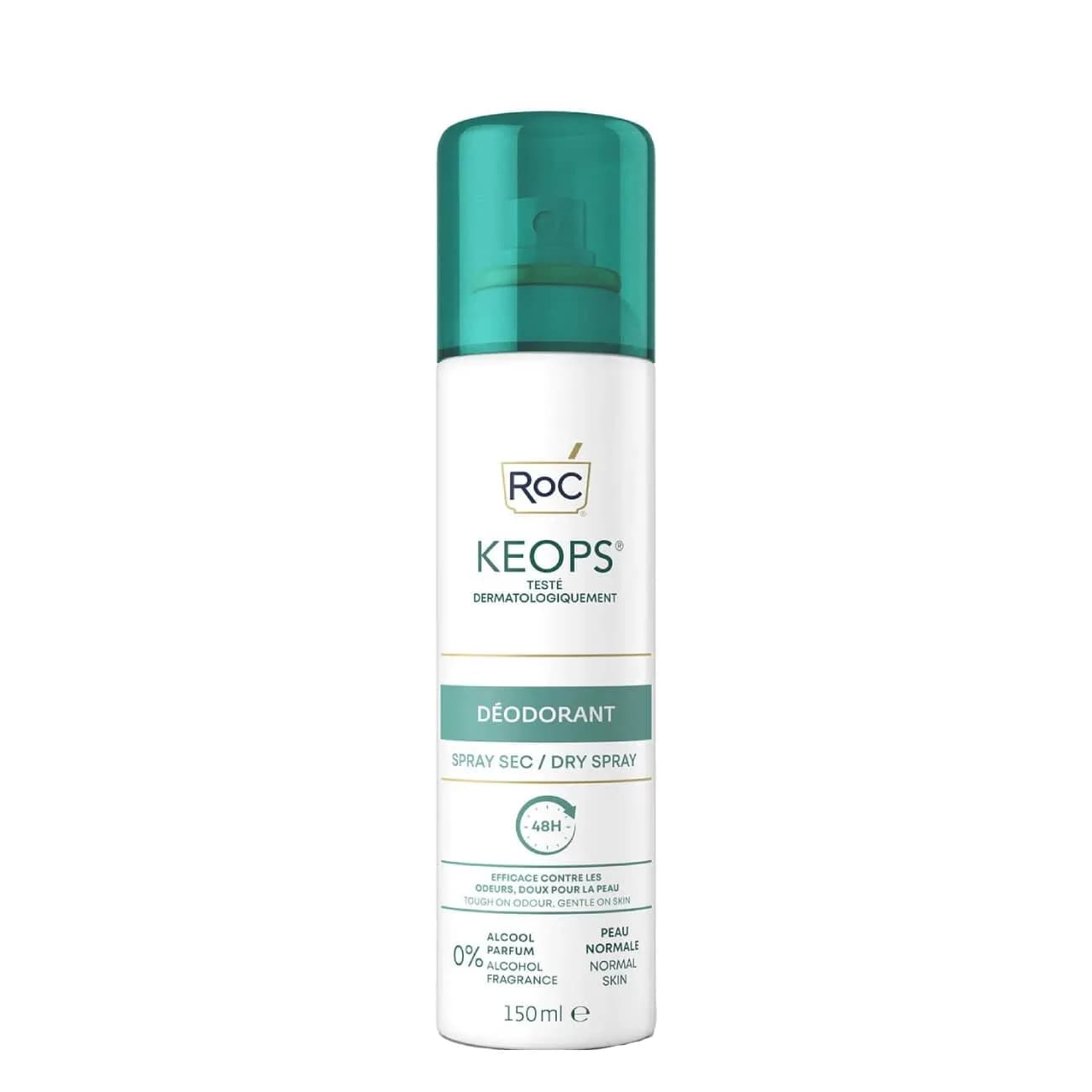 Roc Higiene Deo Keops Vap Seco 150 Ml