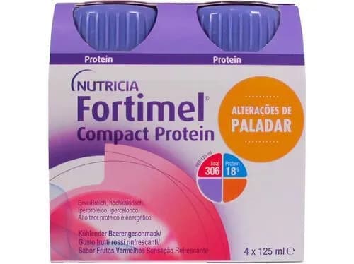 Fortimel Compact Protein Frt Verm 125Ml X4
