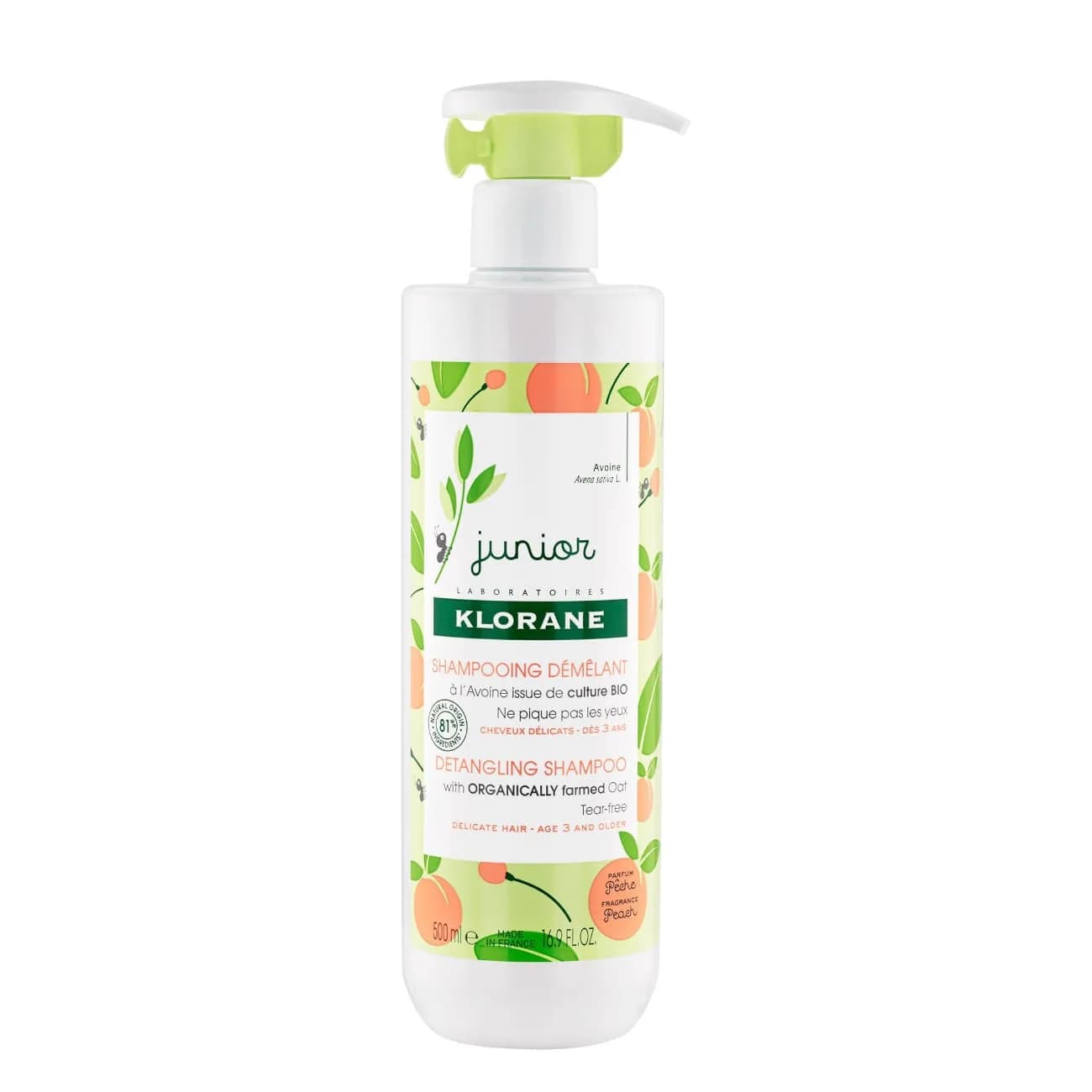 Klorane Petit Jun Ch Desemb Pessego 500Ml