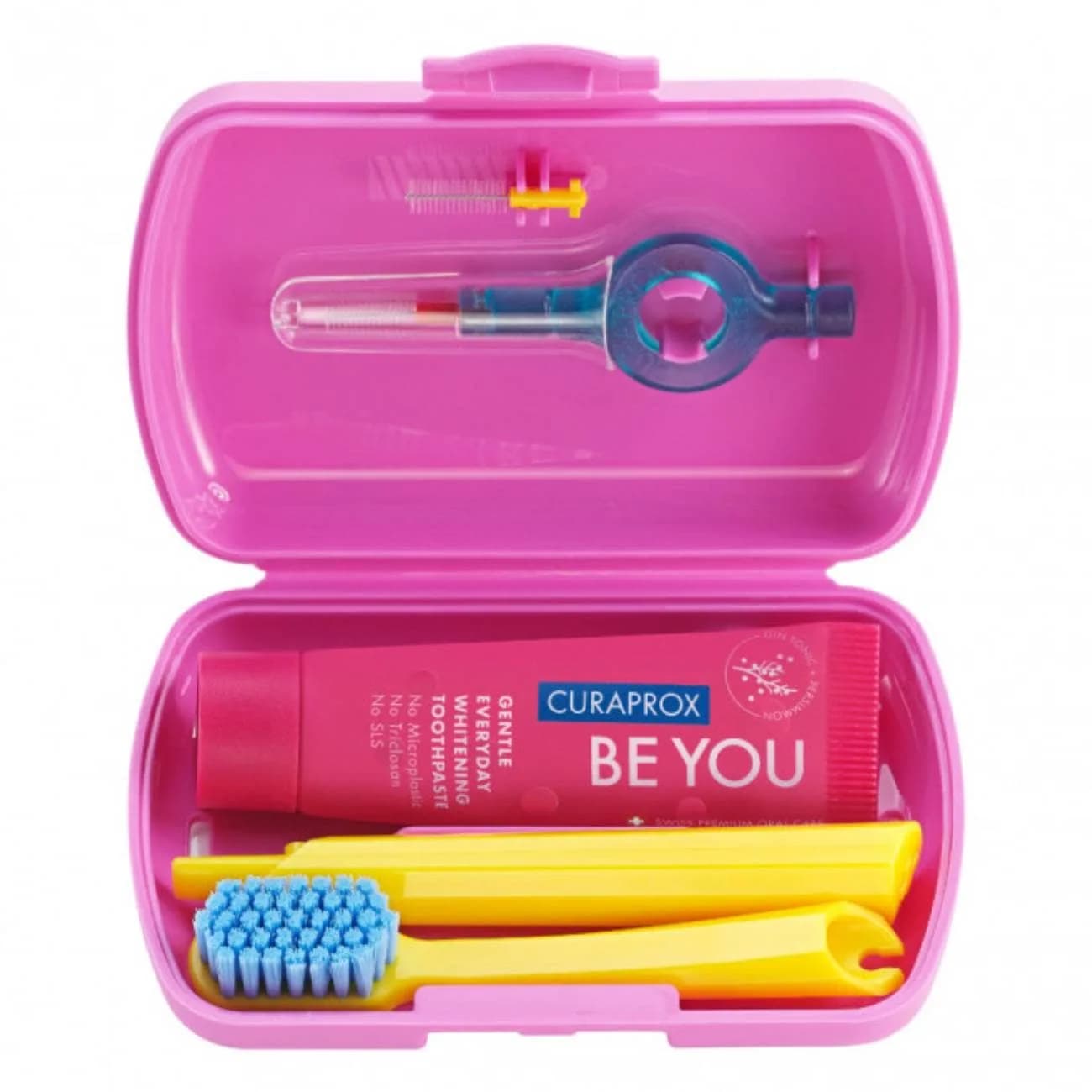Curaprox Viagem Kit Challenger Rosa Cl
