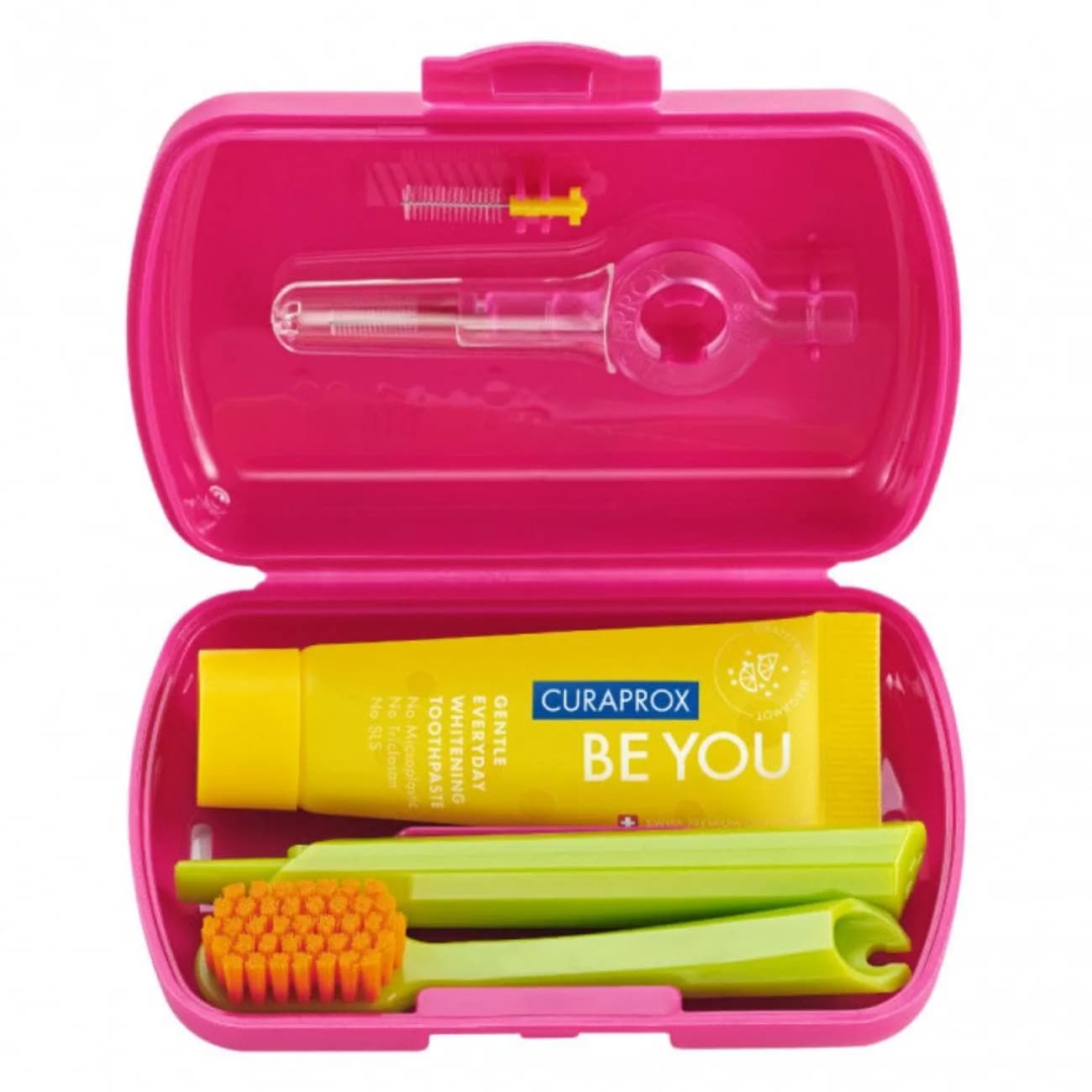 Curaprox Viagem Kit Rising Star Rosa Fort
