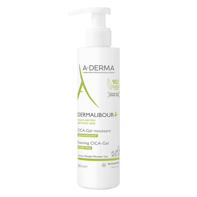 A-Derma Dermalib+ Cica Gel Espuma 200Ml