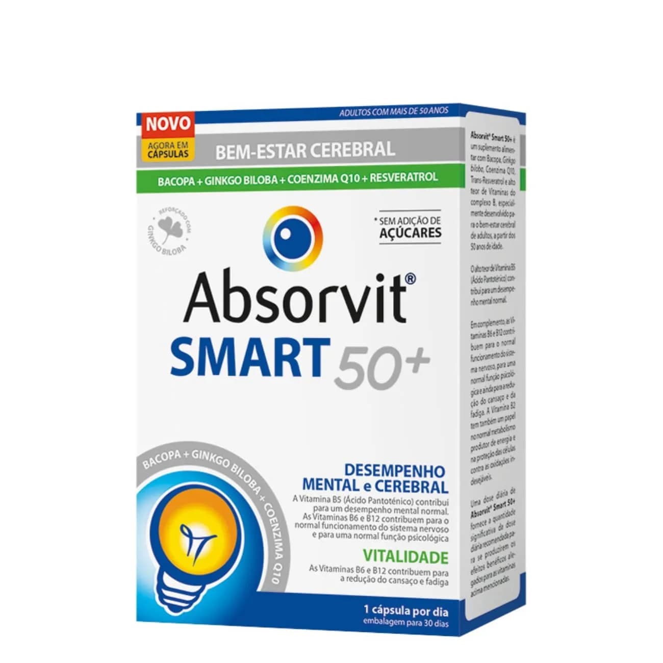 Absorvit Smart50+ Caps X30