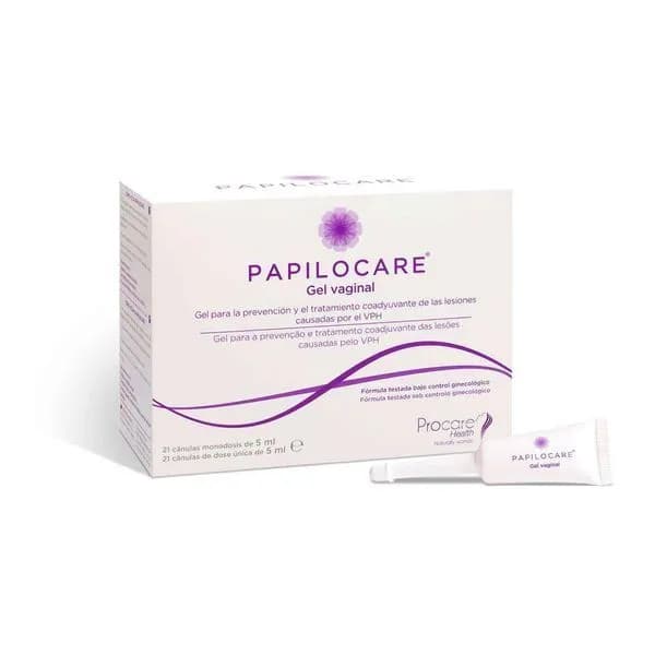 Papilocare Gel Vag Canula 5Ml X21