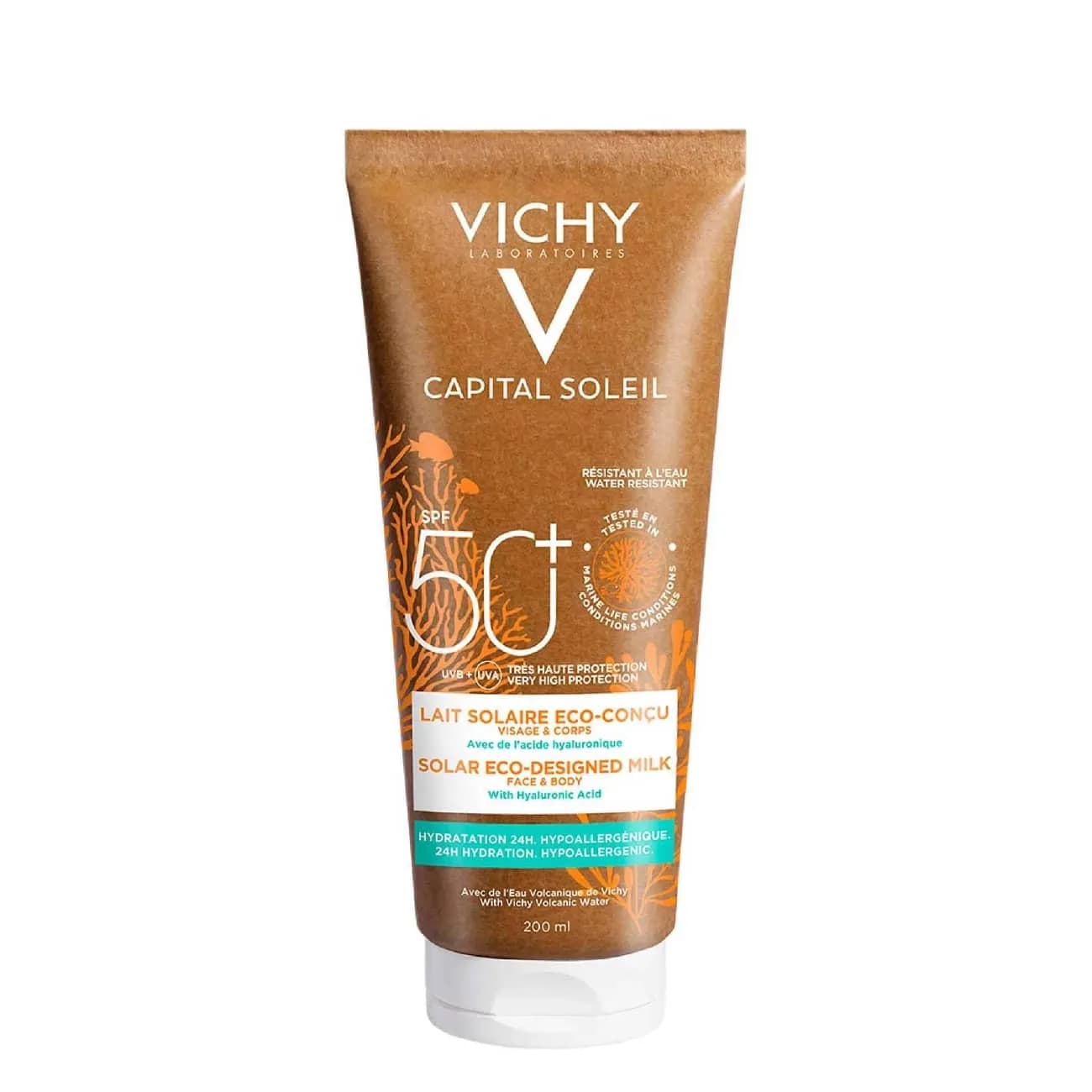 Vichy Capital Sol Leite Eco Spf50 200Ml