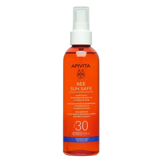 Apivita Solares Oleo Corpo Spf30 200Ml