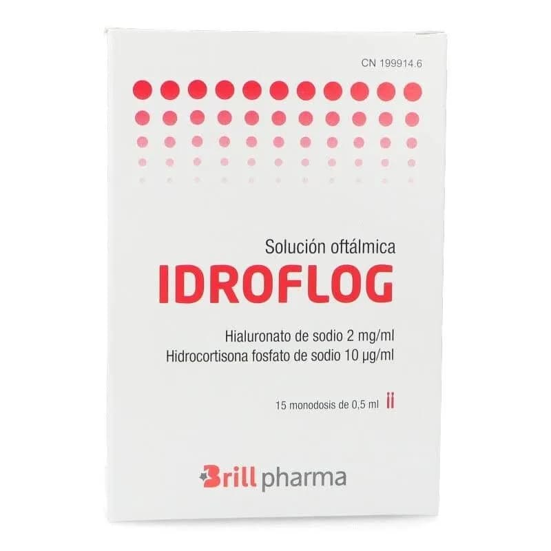 Idroflog Sol Oftal Monod 0,5Ml X15