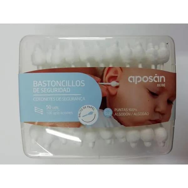 Aposan Bebe Cotonetes Segur X50