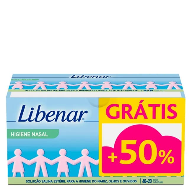 Libenar Baby Soro Fisiol 5Mlx40+Of 50%