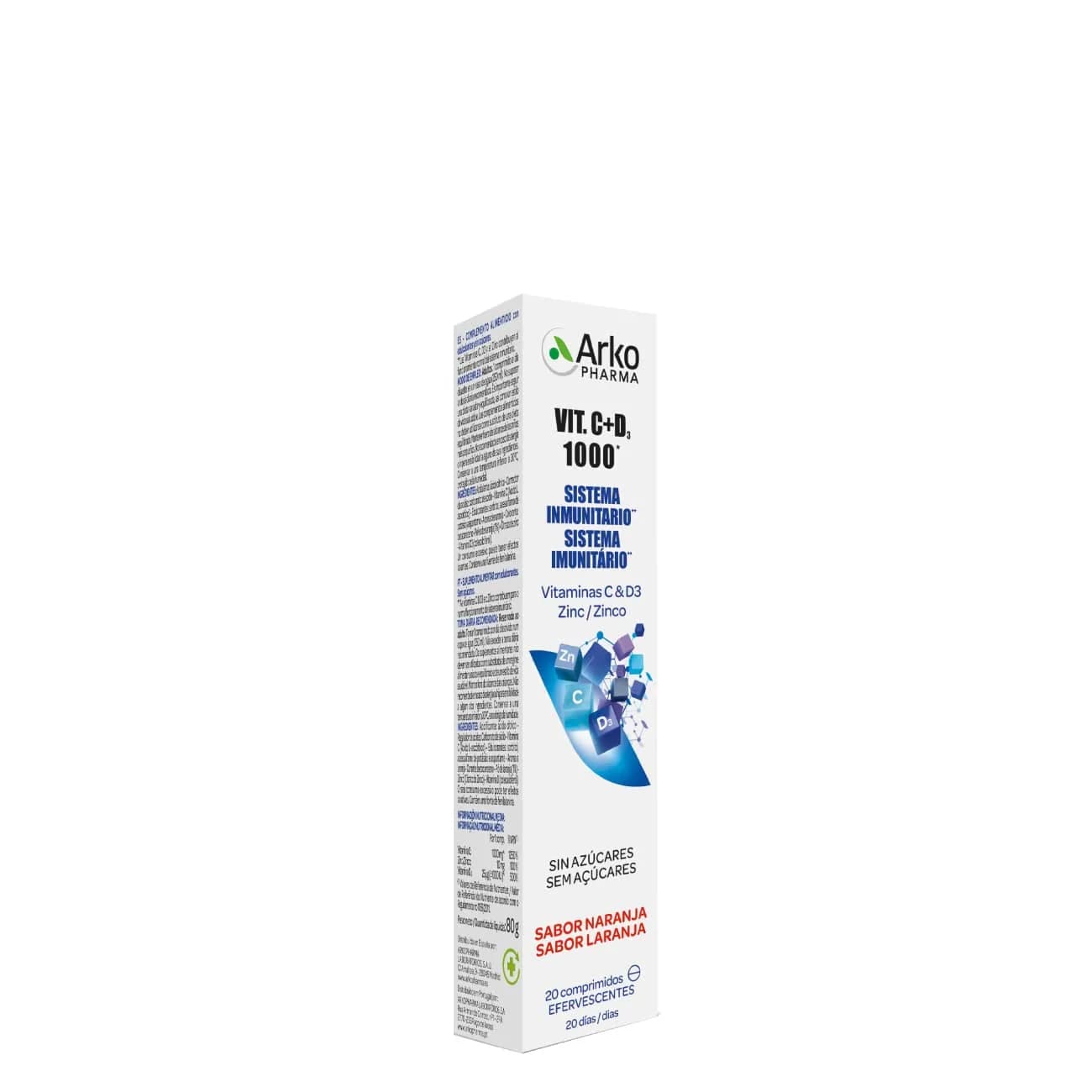 Arkopharma Vit C+D+Zinco Comp Eferv X20