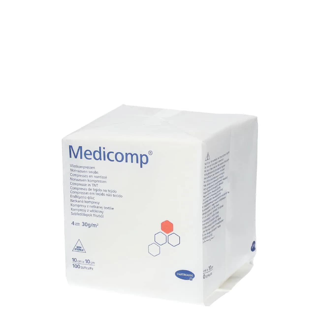 Medicomp Cpssa 10x10 Cm X 100 compressa