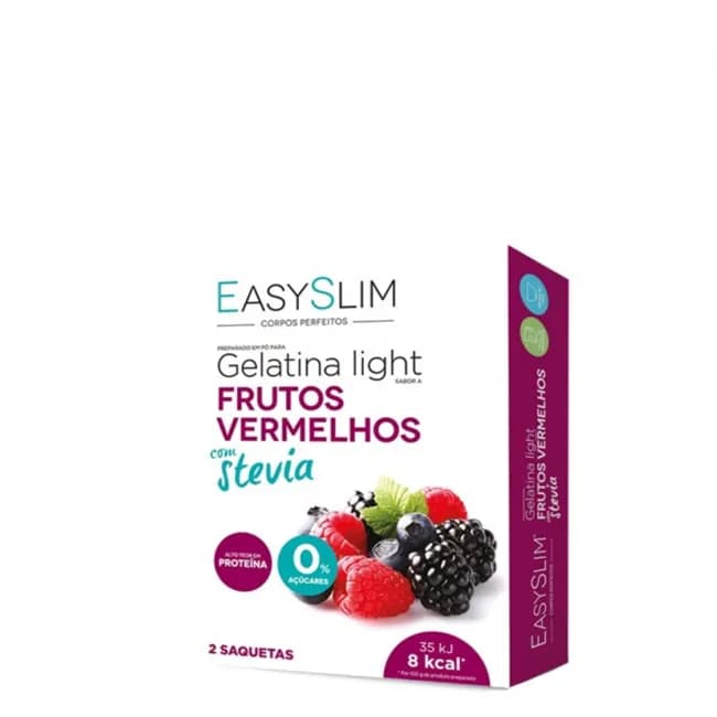 Easyslim Gelatina Lg Frut Verm Stev Saq X2