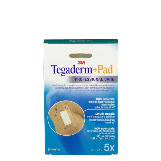 Tegaderm + Pad Penso 5x7 Cm X 5 penso