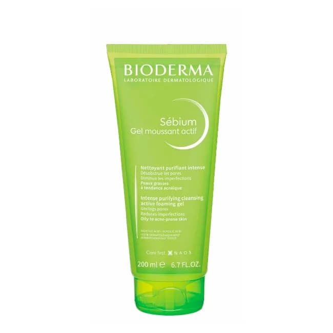 Sebium Bioderma Gel Moussant Actif200Ml