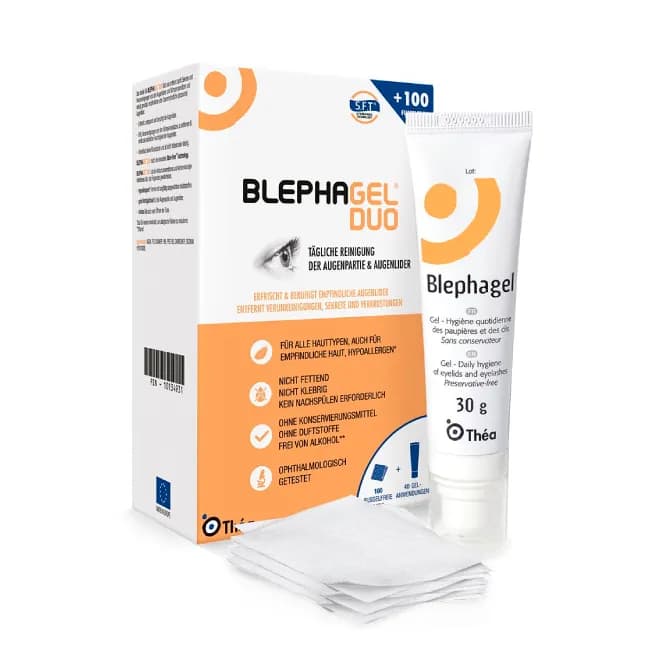 Blephagel Cpssa + Gel Palpebras, 40 g