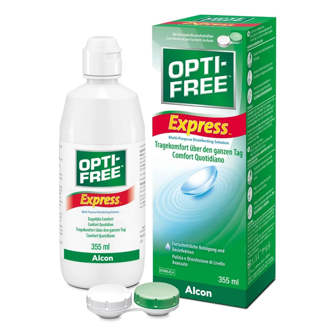 Opti Free Express Sol Lentes 355 Ml