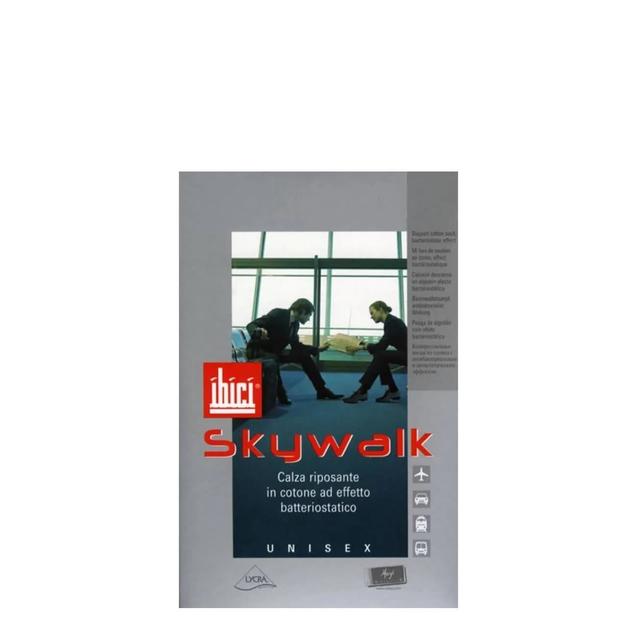 Ibici Skywalk 140 Meia Hom Preto M