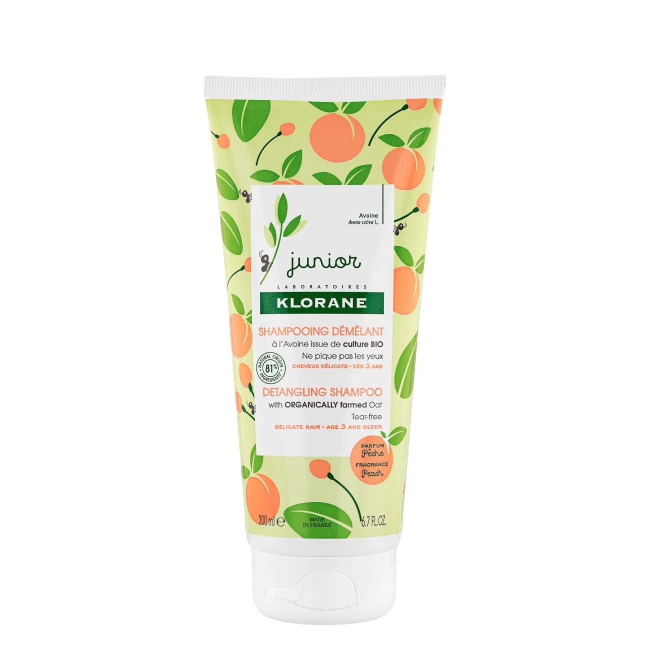 Klorane Petit Jun Ch Desemb Pessego 200ml