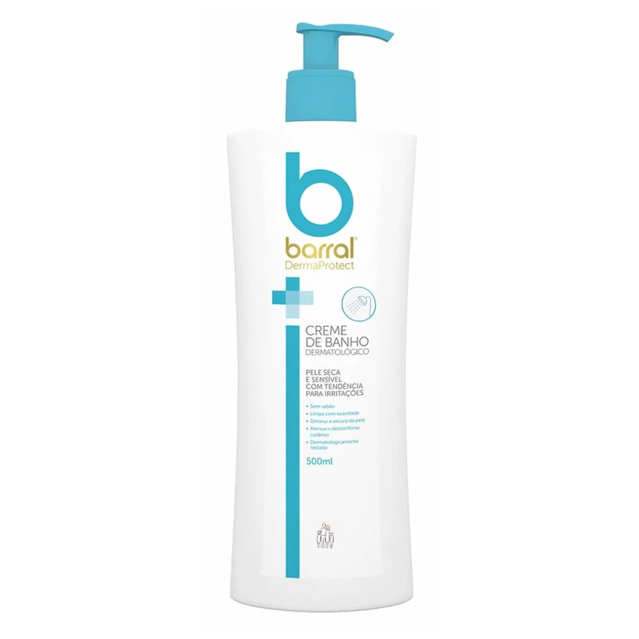 Barral Dermaprote Cr Banho Dermat 500ml