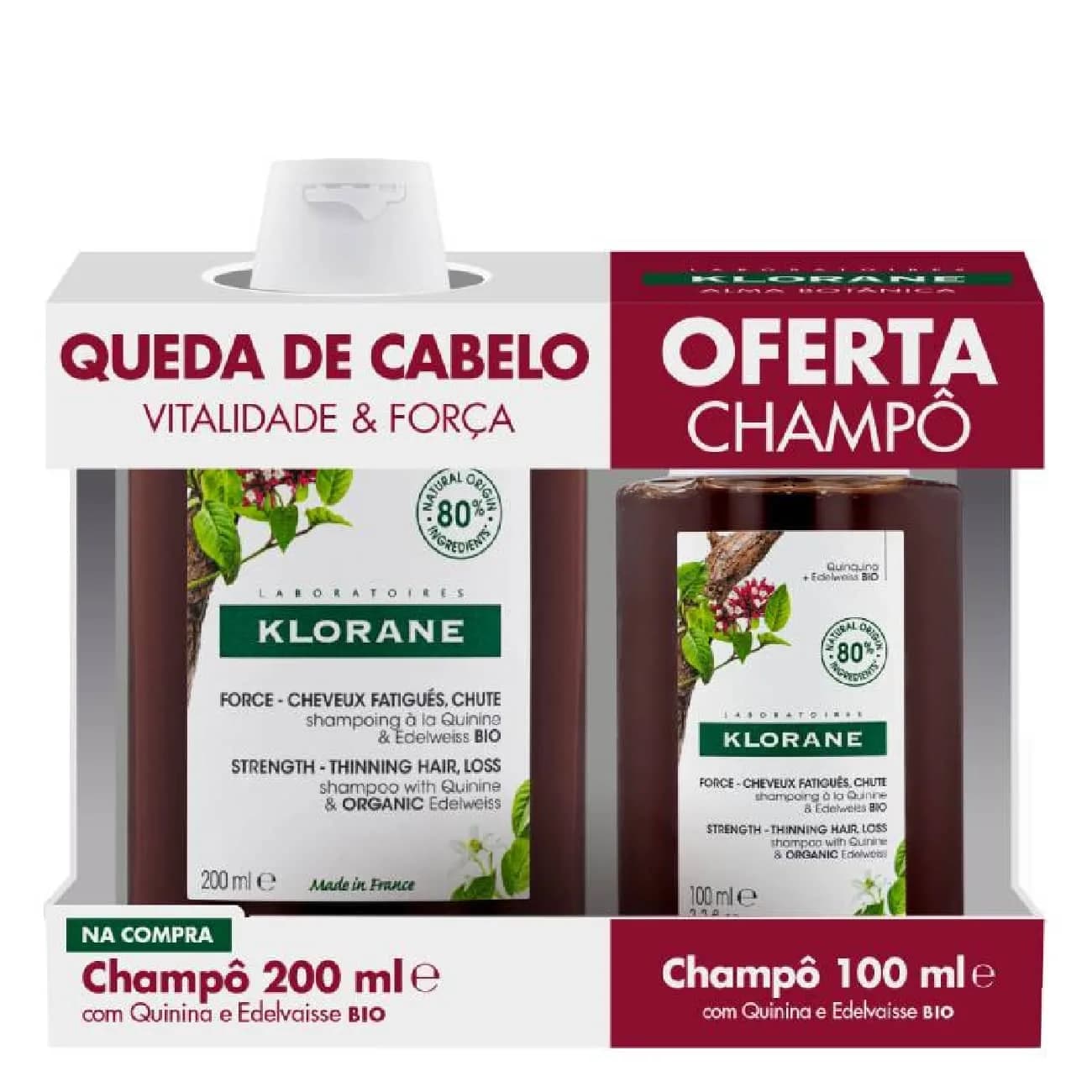 Klorane Capilar Ch Quin Bio200+Of Ch100