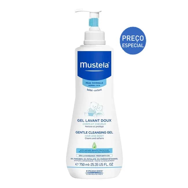 Mustela Pn Gel Lav Bebe 500Ml Pr Esp