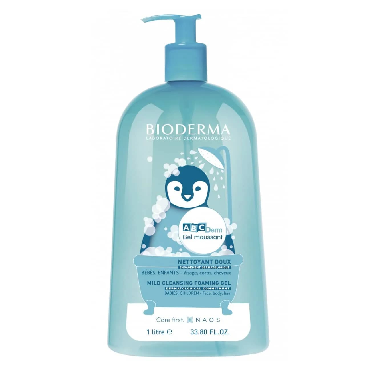 Abcderm Bioderma Gel Moussant 1l
