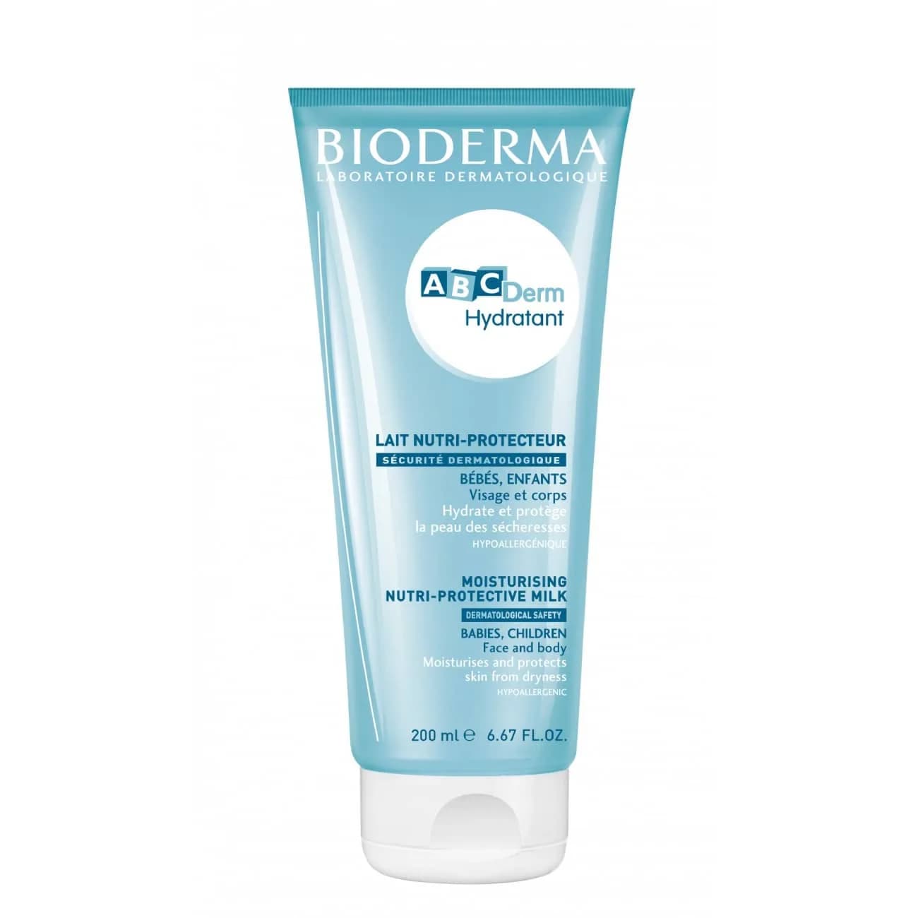 Abcderm Bioderma Leite Hidrat 200ml