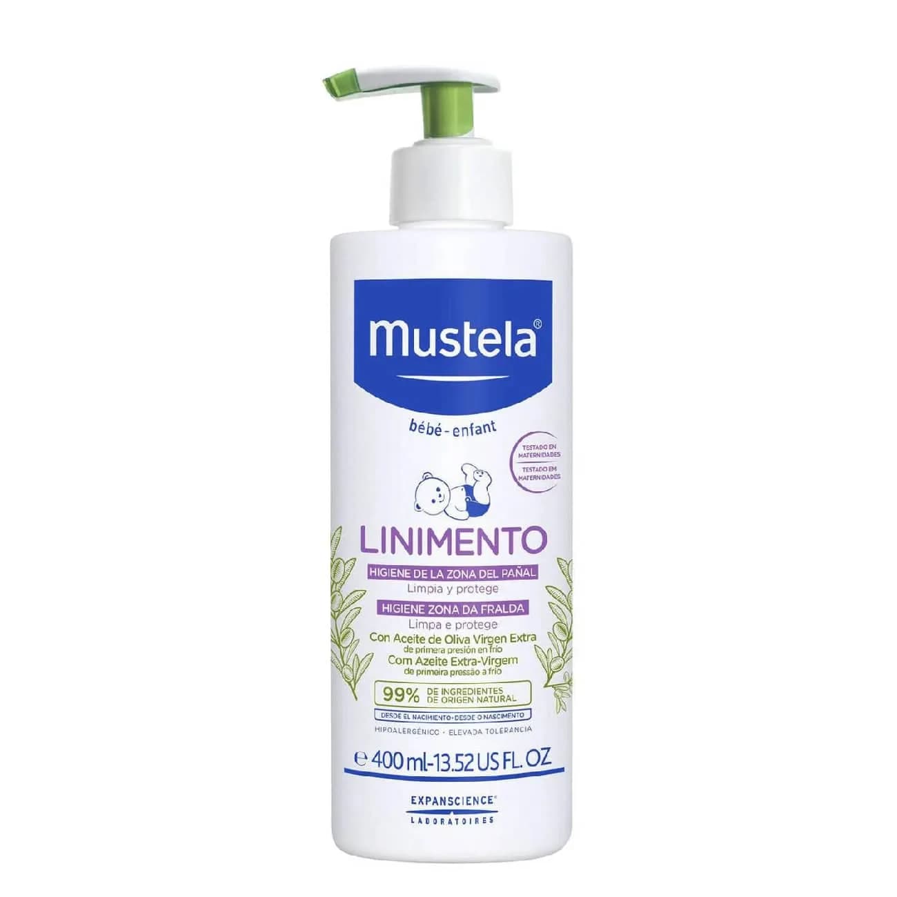 Mustela Muda Linimento Hig Fralda400Ml