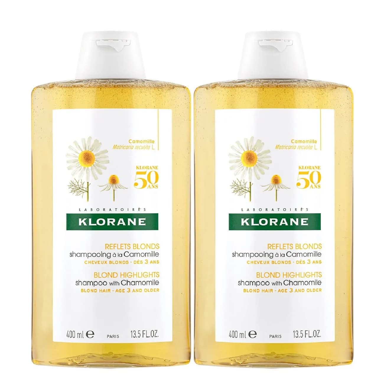 Klorane Capilar Ch Camomila 400Ml Duo