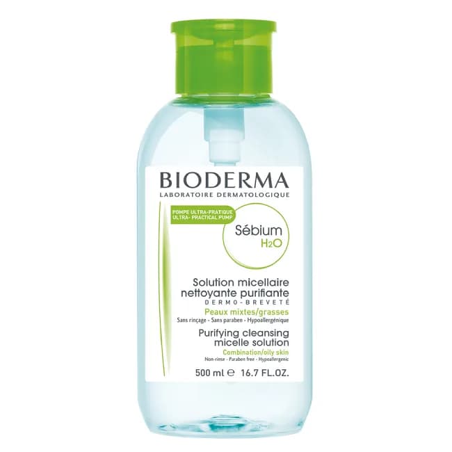 Sebium Bioderma Ag Micel H2O Pump Rev500