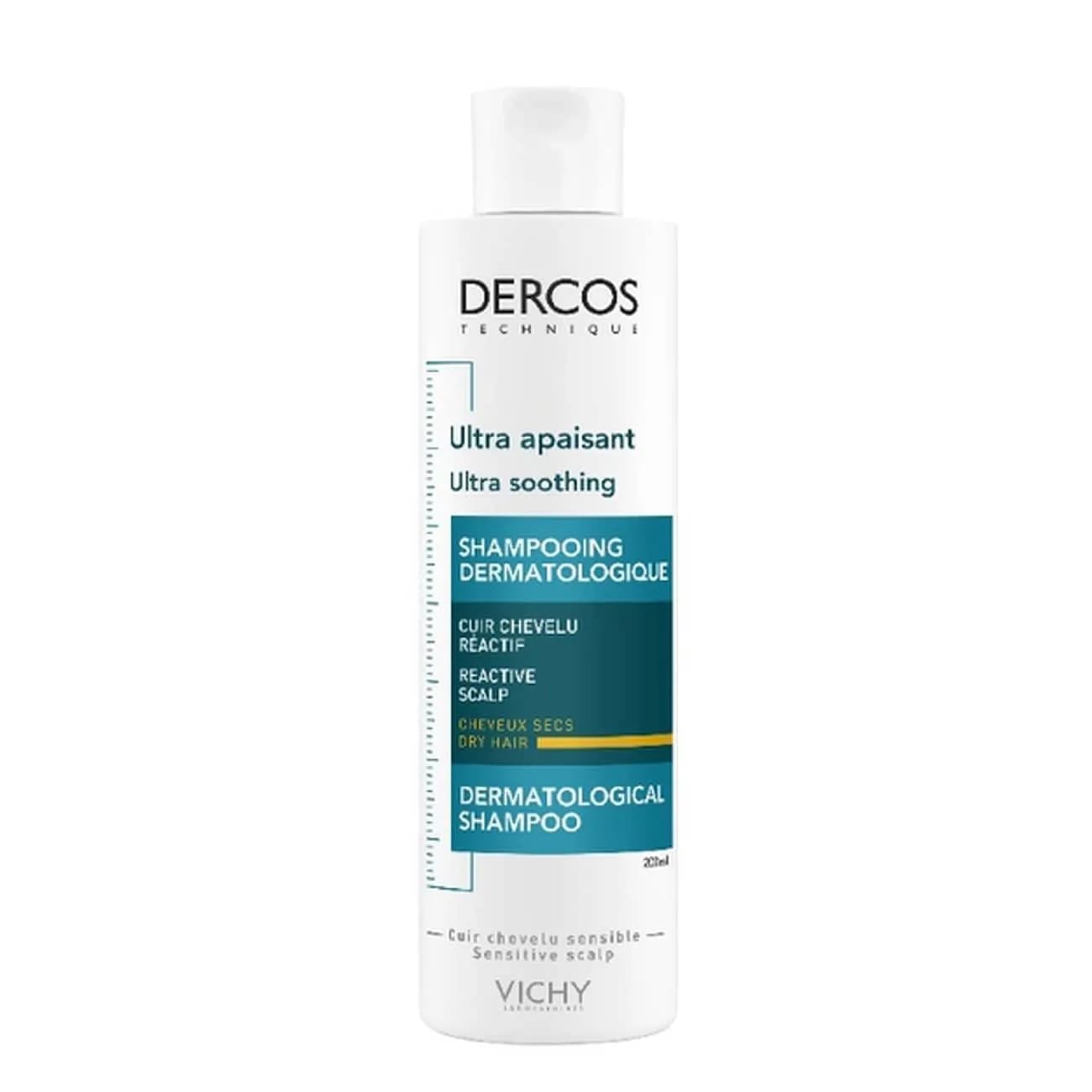 Dercos Ultra-Apaz Ch Cab Seco 200ml
