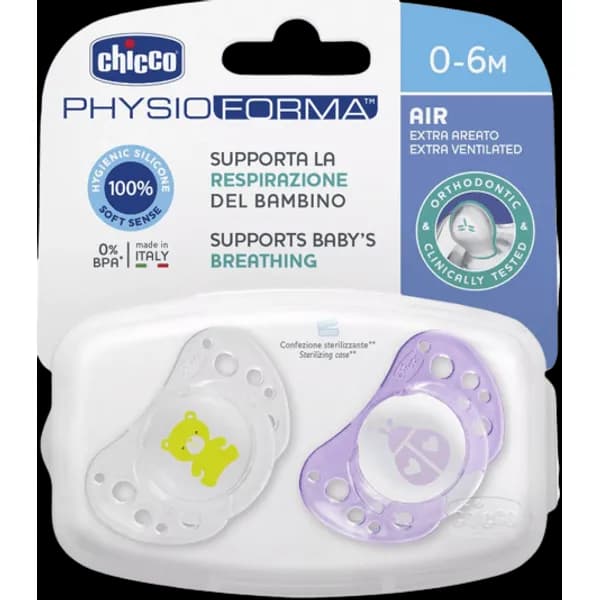 Ch.Chu75031110000 Physio Air Rs Sil 0-6m X2