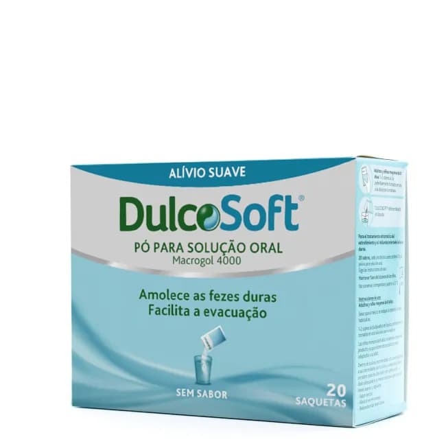 Dulcosoft Po Sol Oral Saq 10 G X 20 pó sol oral saq