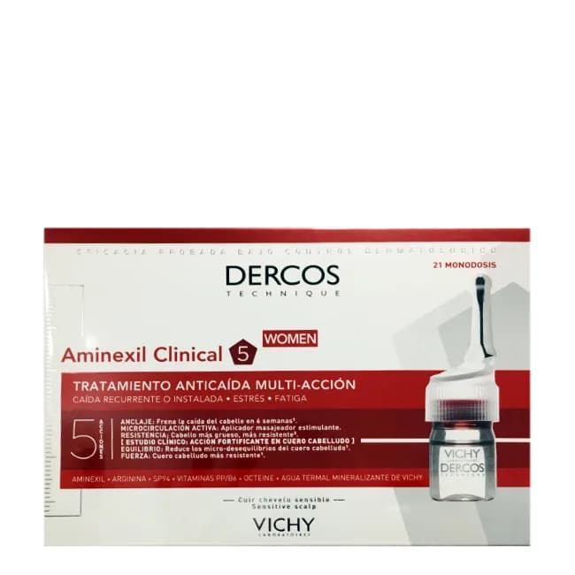 Dercos Aminexil Clinical Mulh Ampx21