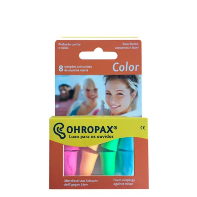 Ohropax Tampoes Aud Espuma Macia Color X8