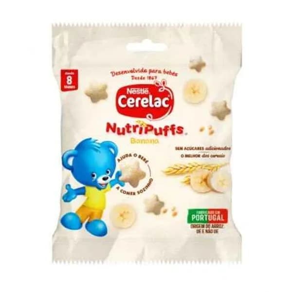 Cerelac Nutripuff Snack Banana 7G 8M+