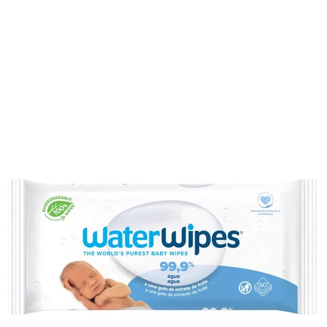 Waterwipes Toalhit Biodeg Bebe X60