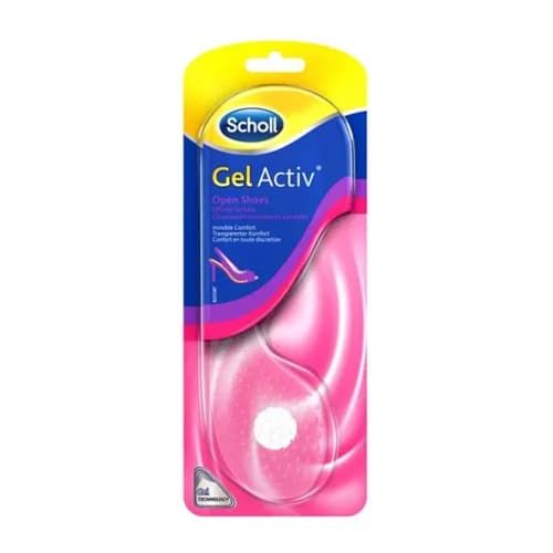 Scholl Gelactiv Palmilha Sap Abertos X2