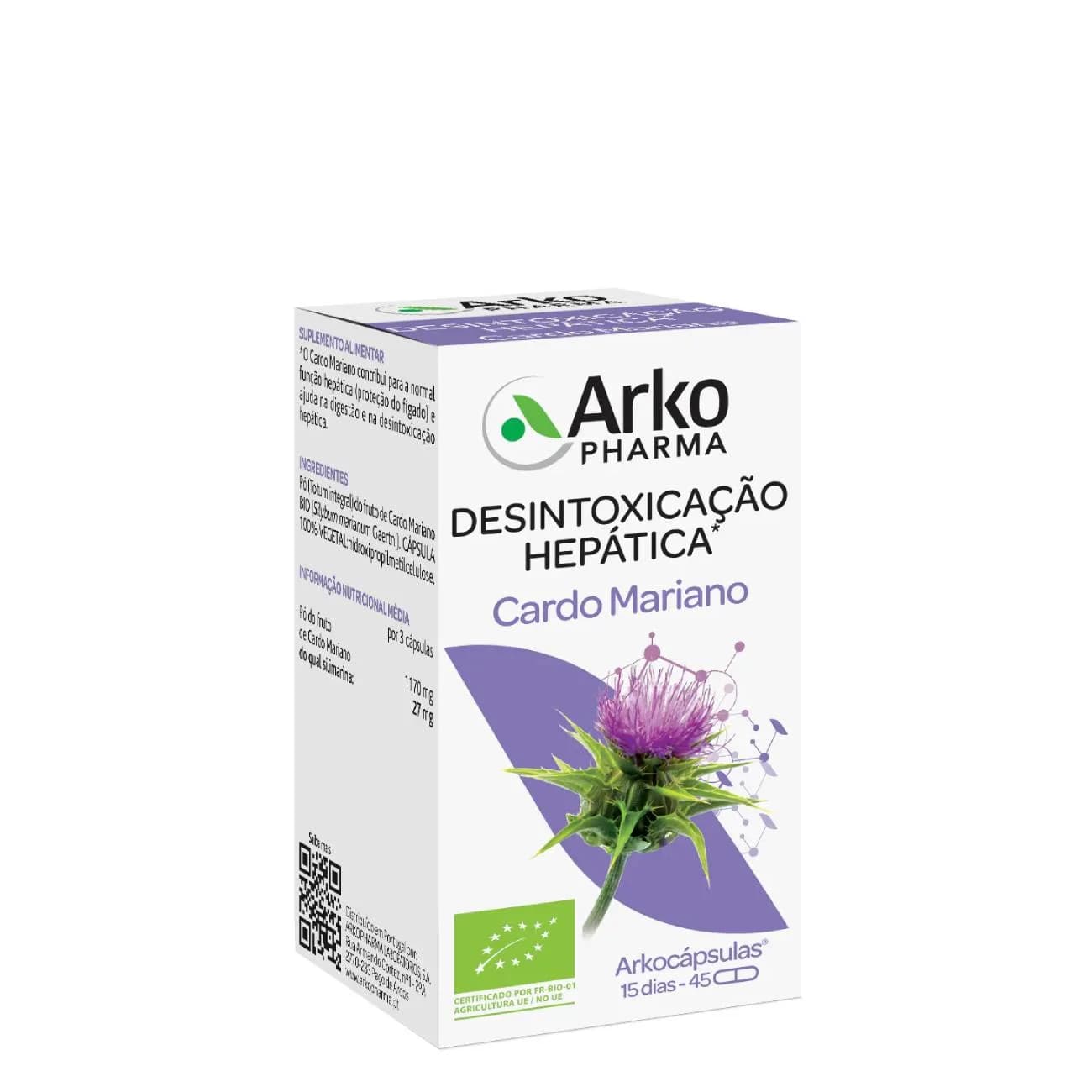 Arkocapsulas Cardo Mariano Caps X45