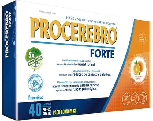 Procerebro Forte Amp Beb 10Ml 20+20