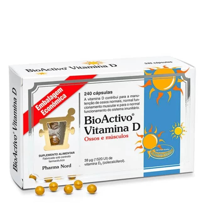 Bioactivo Vitamina D Caps x240