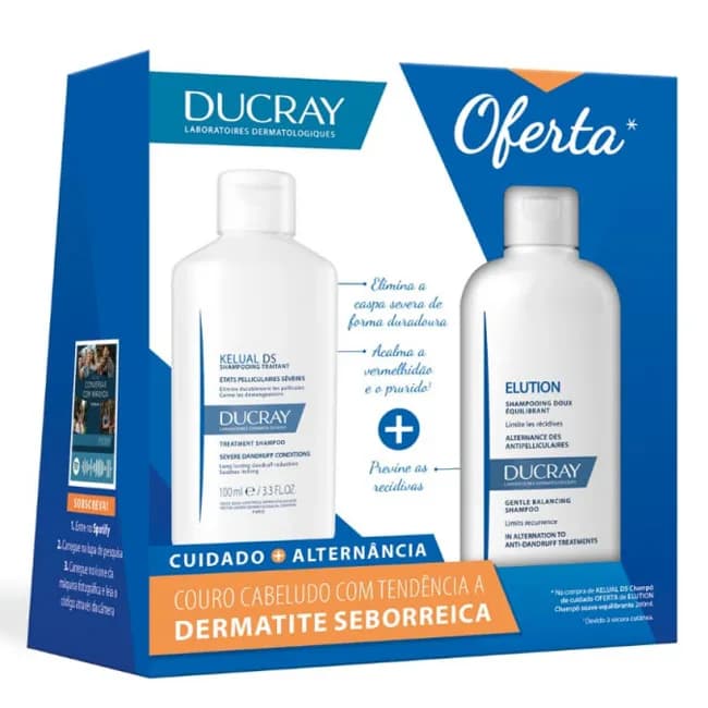 Ducray Kelual DS Ch 100Ml+Of Elution Ch