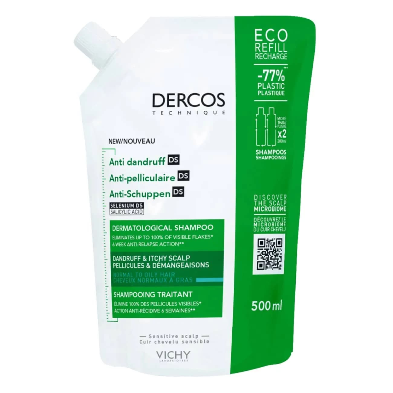 Dercos Anticas Ch Casp Ol Refill 500Ml