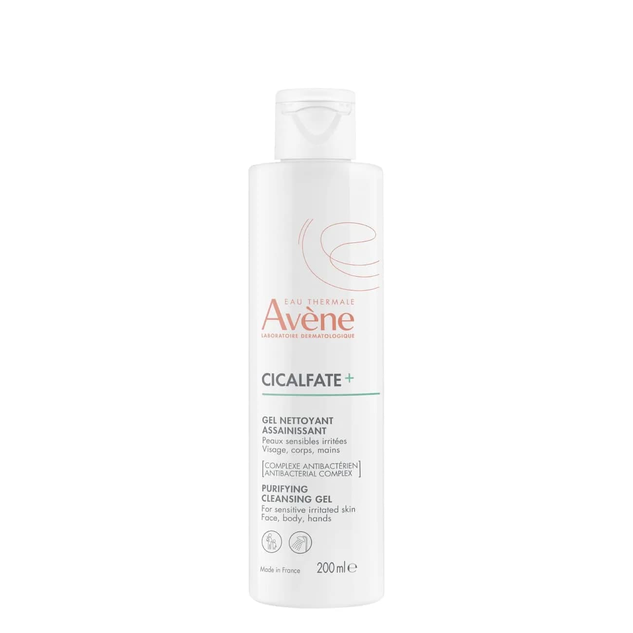 Avene Cicalfate+ Gel Limp Purif 200Ml
