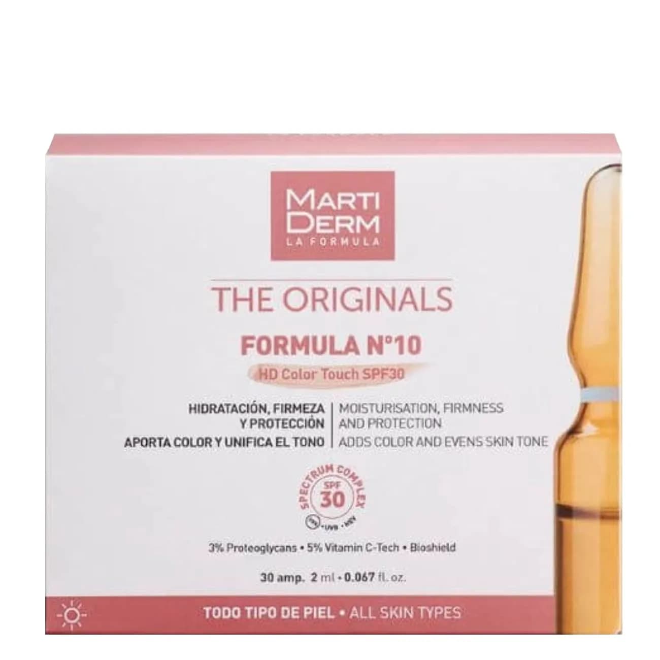 Martiderm Formula Nº10 Hd Col Spf30 Amp X30